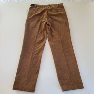 NWT Brooks Brothers Clark Fit Men’s 36 X 32 Straight Brown Corduroy Pants